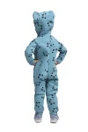 (СК) Комбинезон детский "Панда", голубой