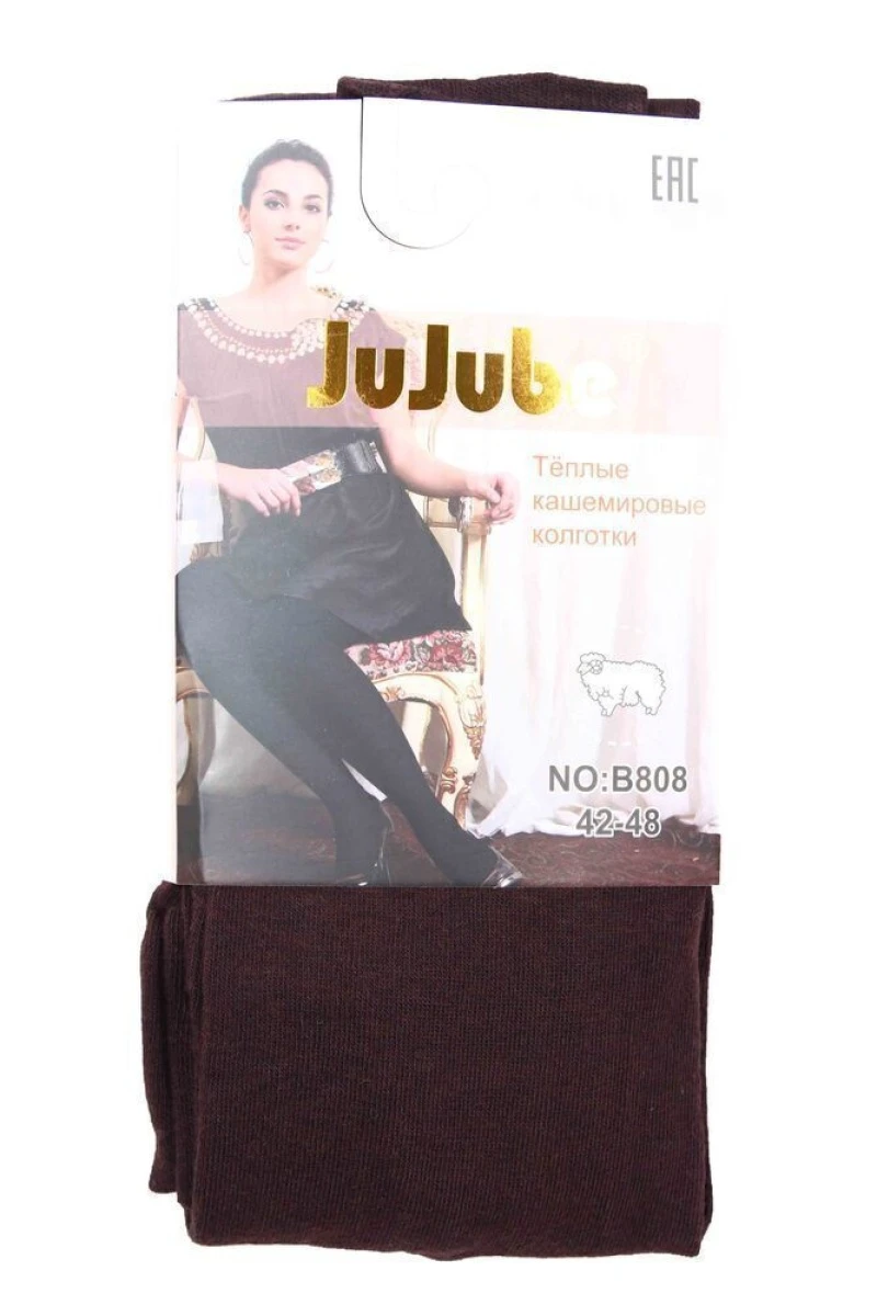 Колготки кашемировые "JuJube" В808 темно-коричневый