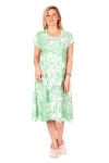 Платье "Клен" салатовый