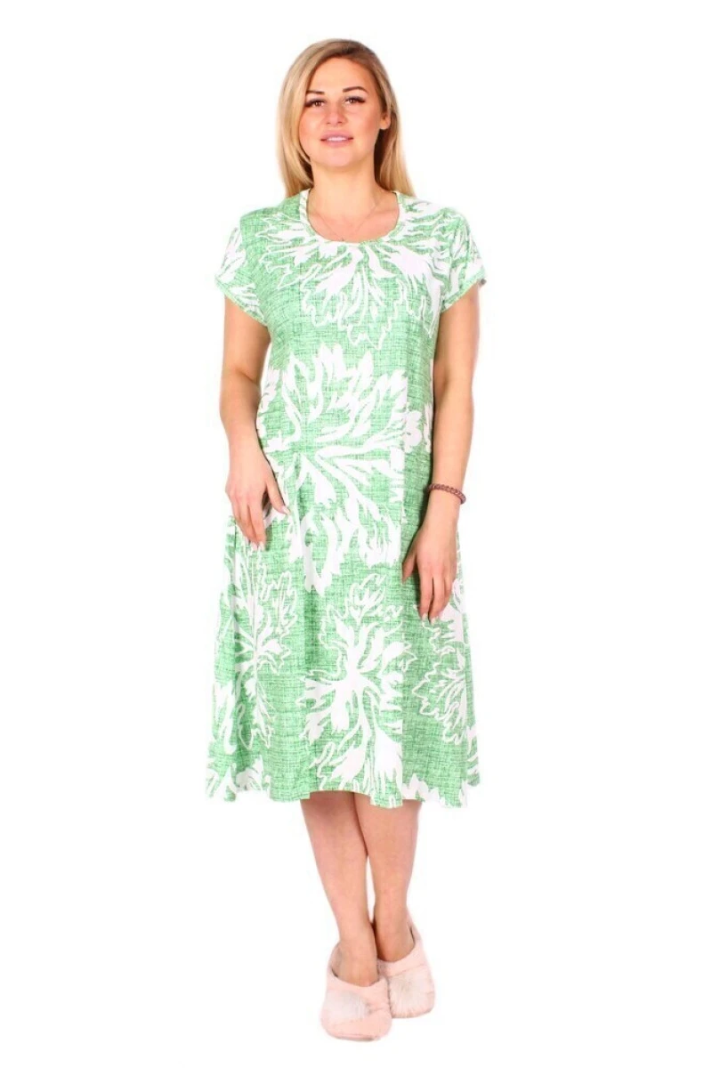 Платье "Клен" салатовый