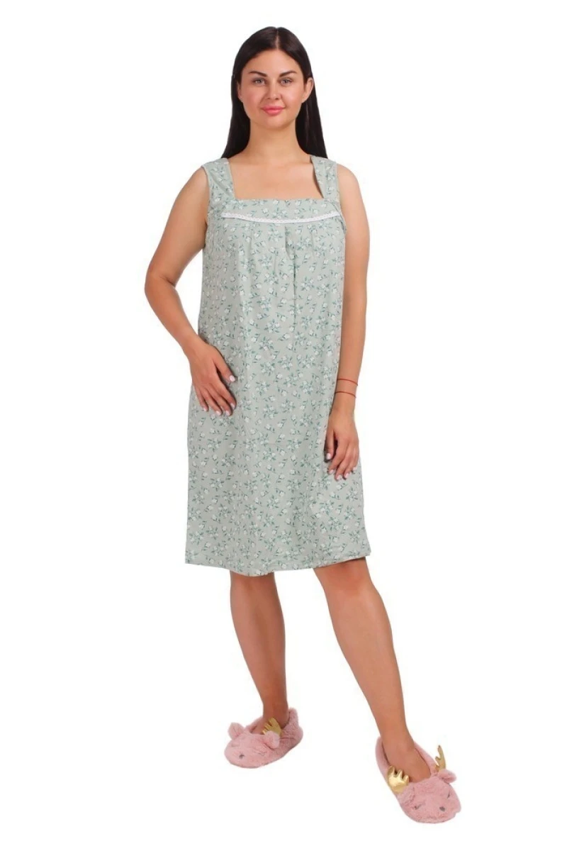 Сорочка "Соната" зеленый