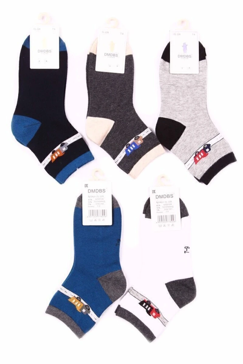 Носки детские для мальчиков хлопковые "DMDBS" CL-228 (по 5 штук)
