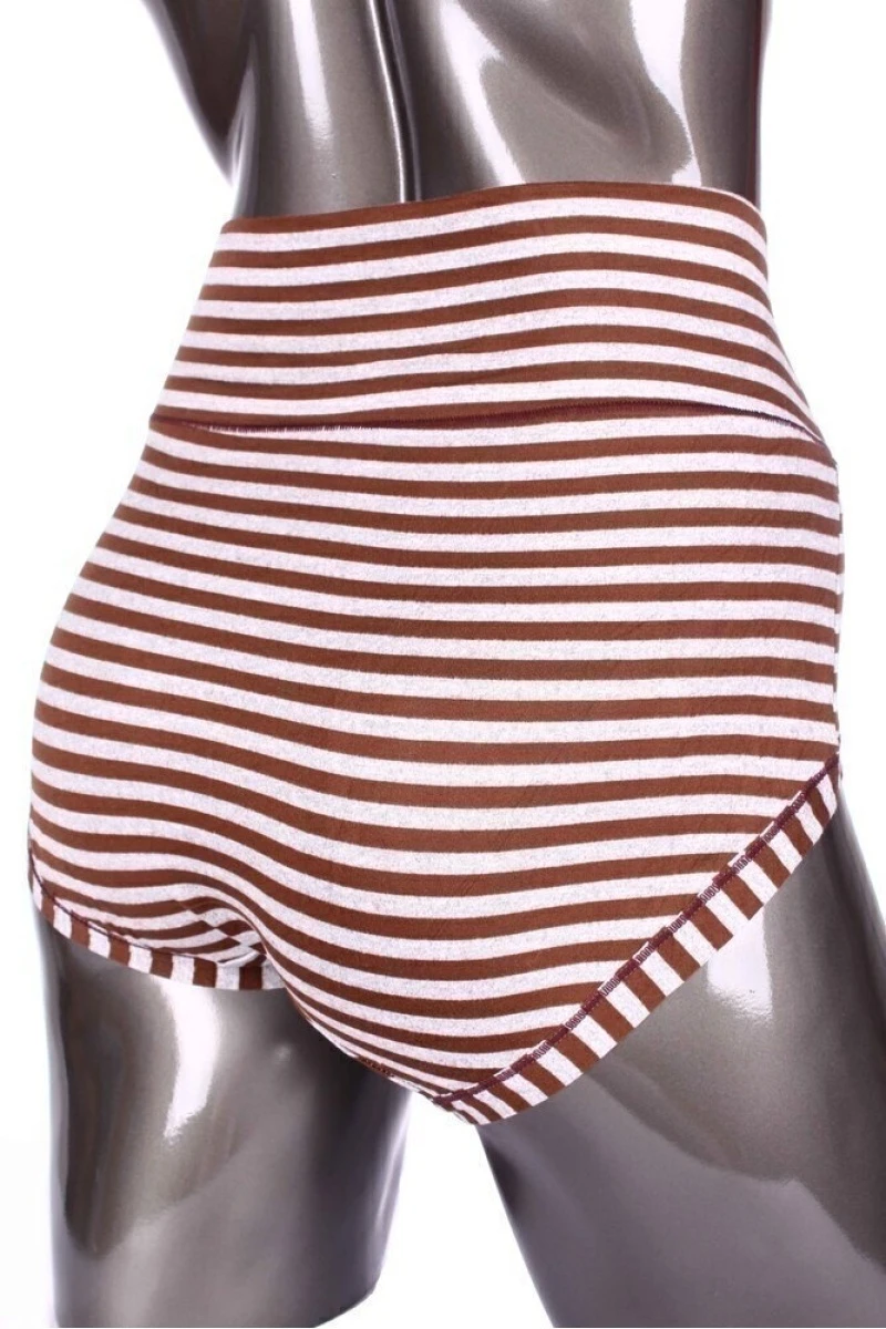 Трусы женские гигант "Feimanya" 302 - коричневый