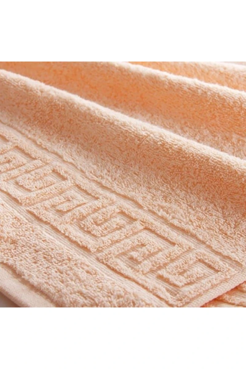 Полотенце махровое Узбекистан 420 гр/м*м. - персик