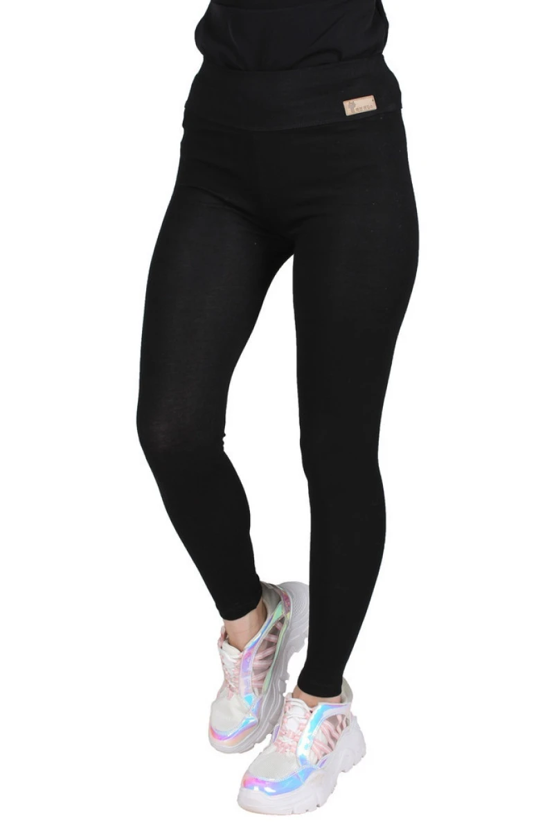 Лосины хлопковые женские "Лиана" W242 черный