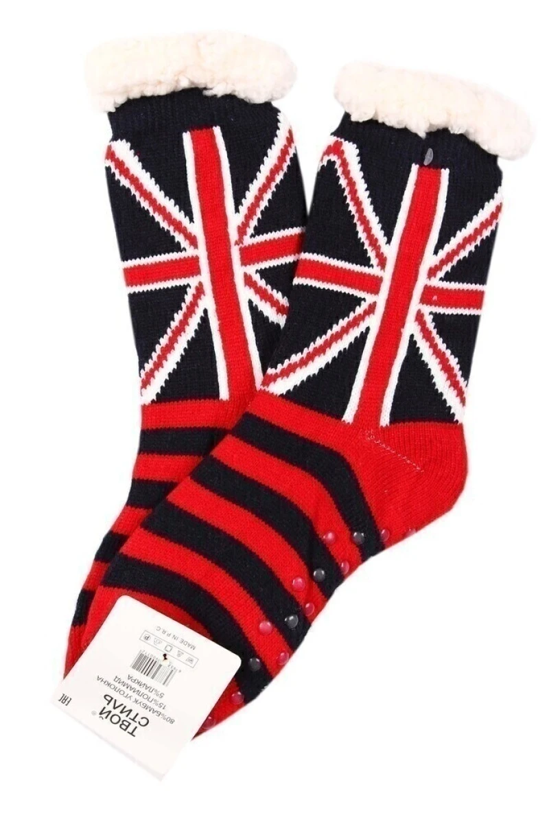 Тапочки-носки теплые домашние M26 "ТВОЙ СТИЛЬ" 007 цвет 5