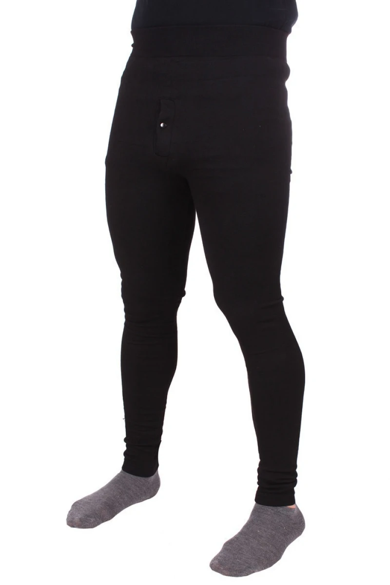 Термо лосины мужские "ЮРА" 8251, черный