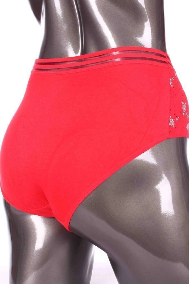 Трусы женские "QinShuDa" 8311 - красный