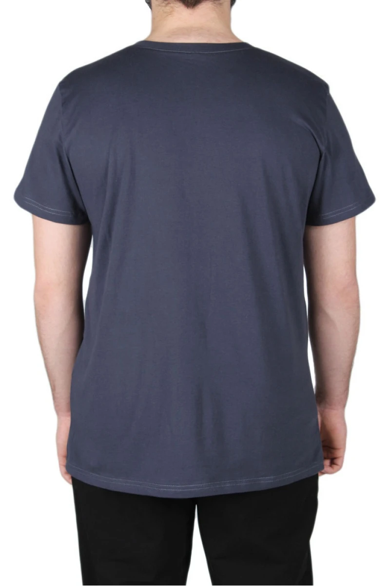 (СК) Футболка мужская "Русский волк" графит