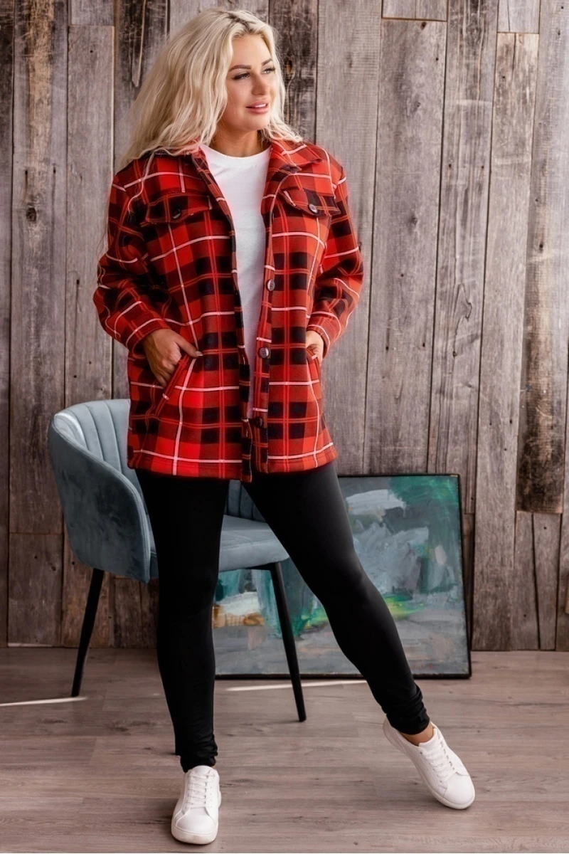 (СК) Рубашка-куртка женская