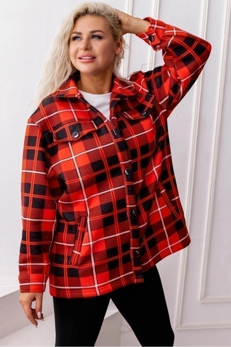 (СК) Рубашка-куртка женская