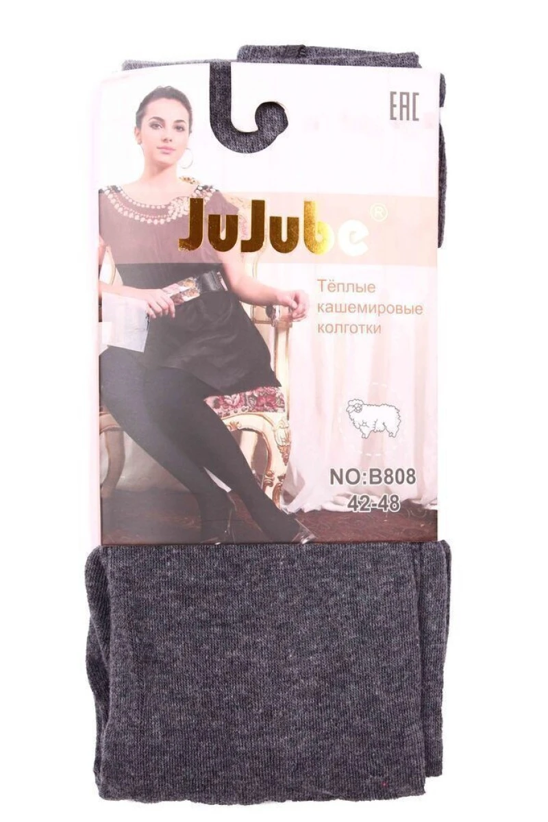 Колготки кашемировые "JuJube" В808 темно-серый