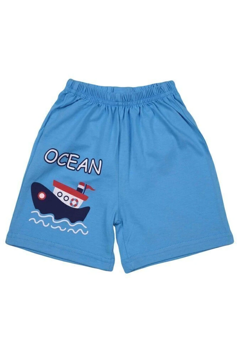 Шорты для мальчиков BK101M голубой