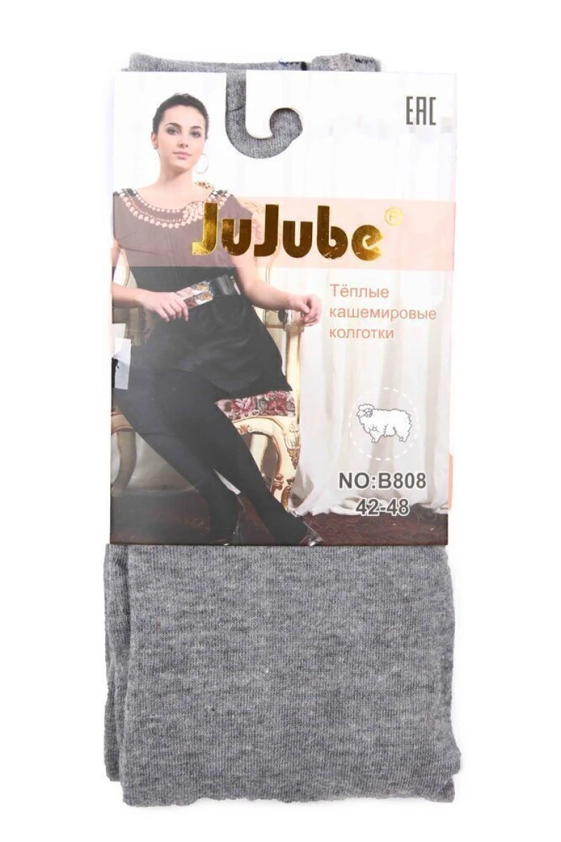 Колготки кашемировые "JuJube" В808 серый