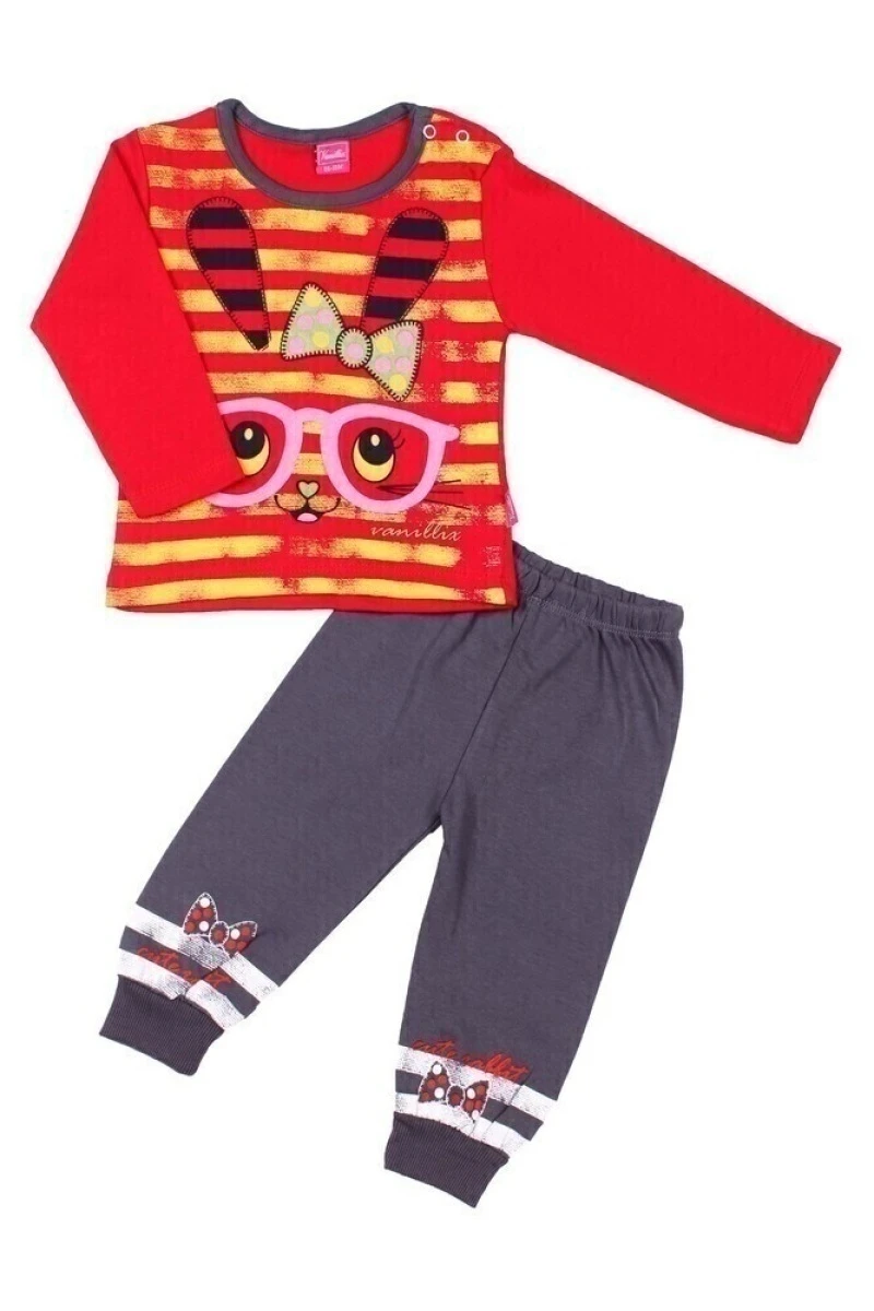 Костюм для девочки "Ванильная зайка" VX красный