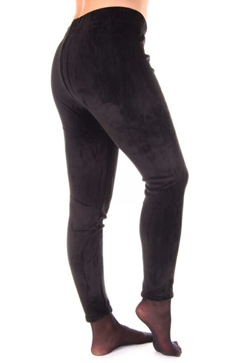 Лосины верблюжья шерсть "ЛИАНА" W317 черный - 013