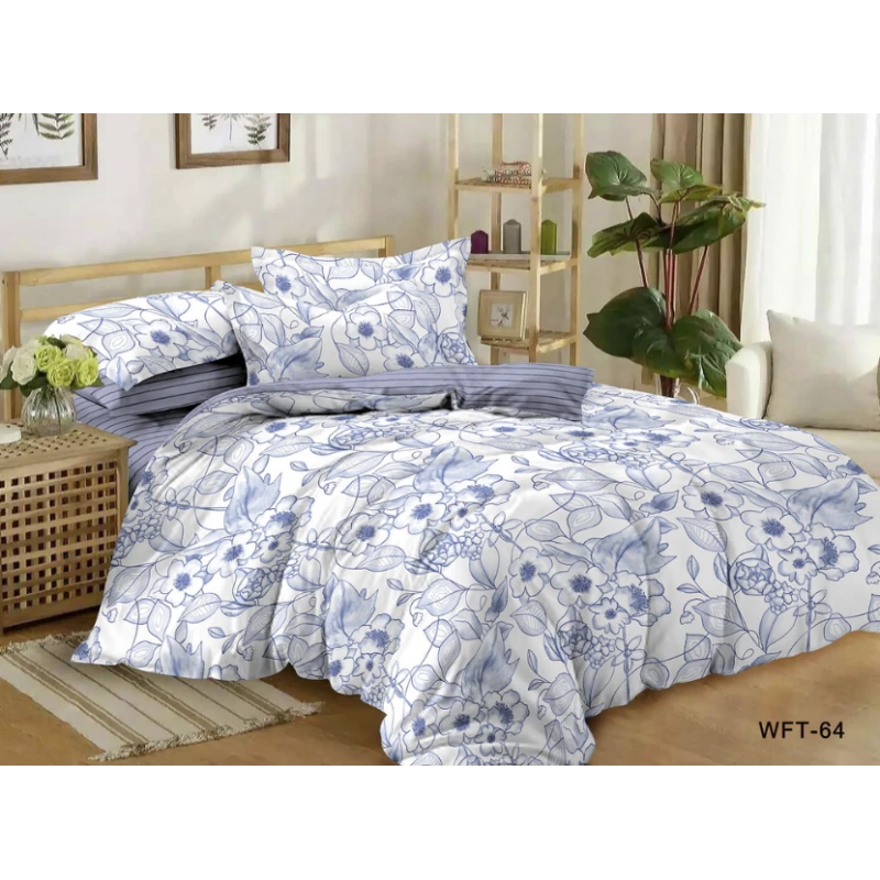 КПБ Lime Time сатин comfort рис. Идиллия