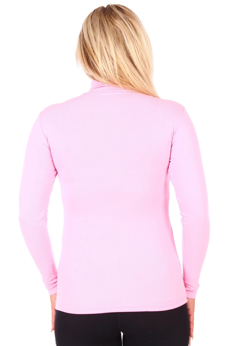 Розовая женская водолазка БЖ19