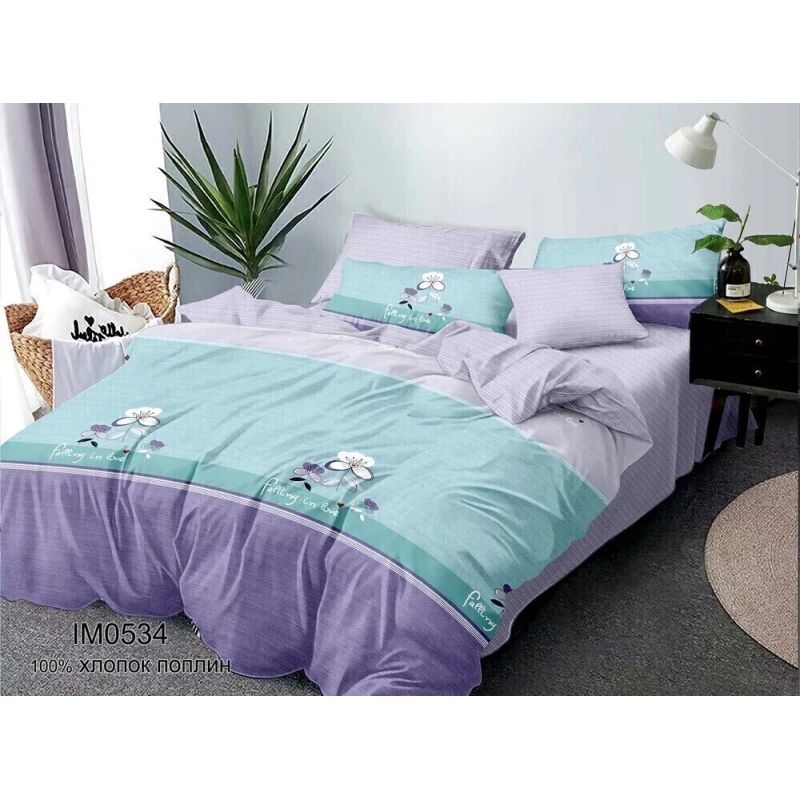 КПБ "Иматекс" поплин "Влюбленная душа" ком. р. Семейный арт. IMO 534