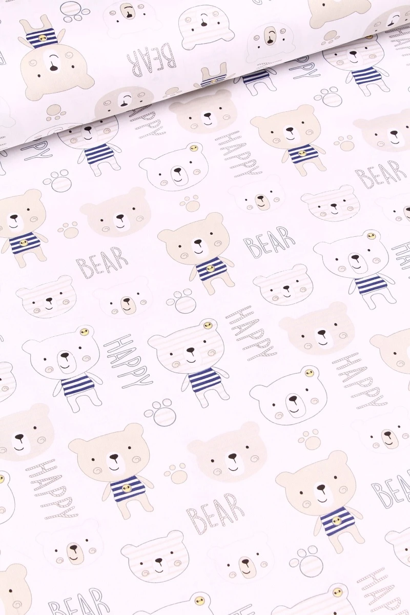 Ткань сатин "ГОС" 115г/м2, 150см "Морячок" арт. 8142/1