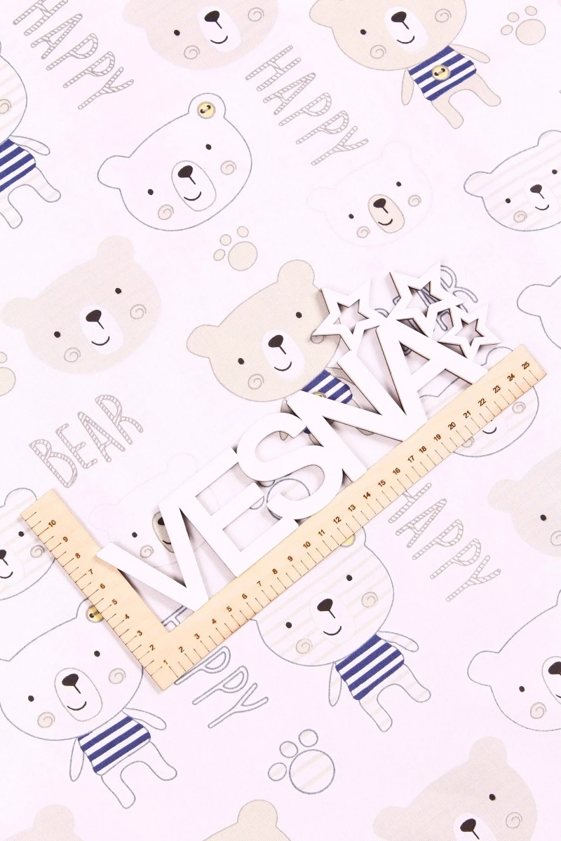 Ткань сатин "ГОС" 115г/м2, 150см "Морячок" арт. 8142/1