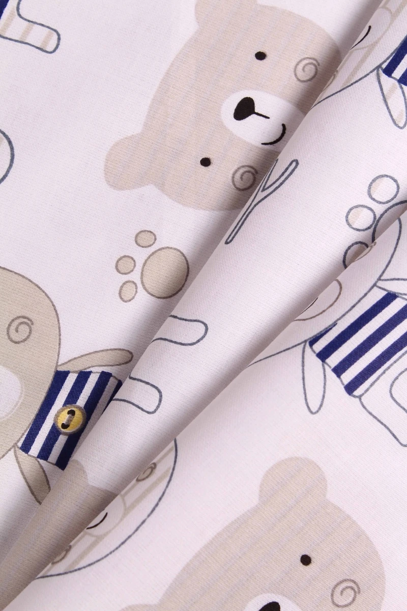 Ткань сатин "ГОС" 115г/м2, 150см "Морячок" арт. 8142/1