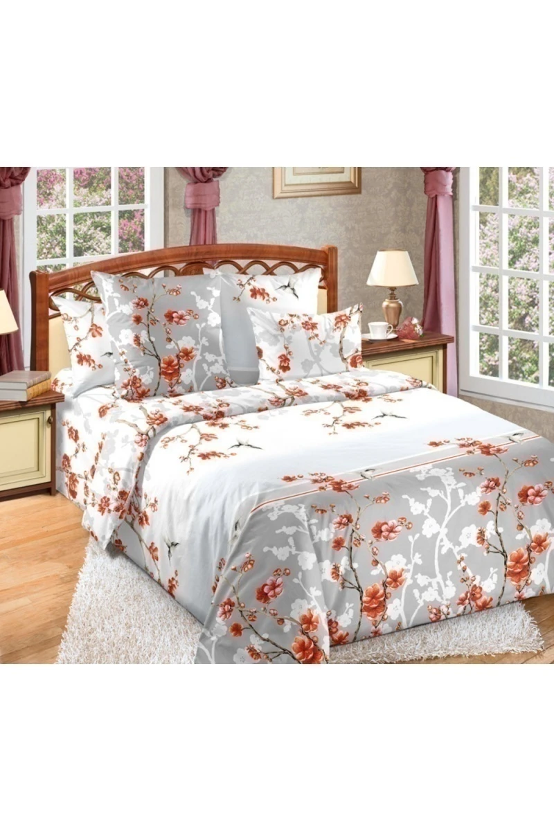 Ткань бязь "ТД" 120г/м2, 220см "Чувство 1" арт. 203071 серый