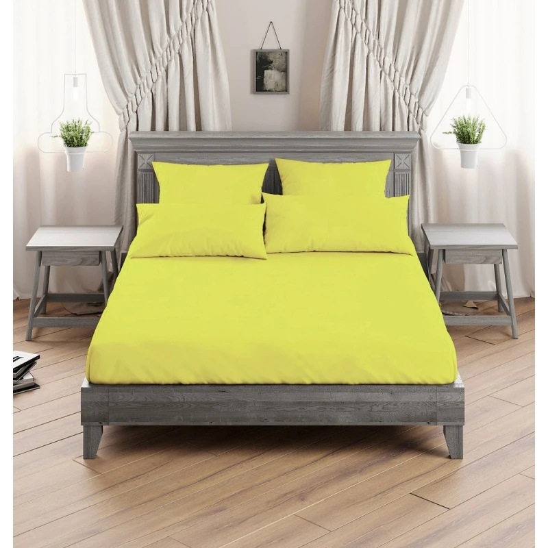 КПБ "ГОС" поплин "Желтый" р. Евро 2 арт. 32000