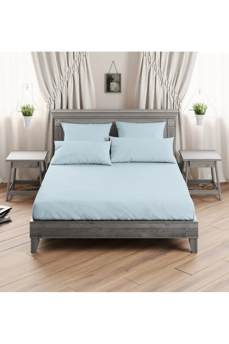 Пододеяльник "ГОС" поплин "Голубой" арт. 38002