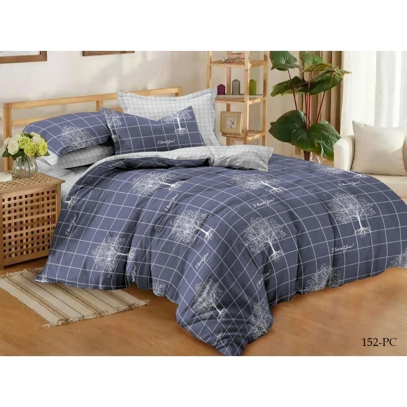 КПБ 4 "Leo" поплин "Корень любви" ком. р. Евро арт. 152-PС