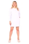 Платье в спортивном стиле - PLAY - 444 - белый