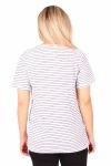 Женская футболка в полоску АВ114