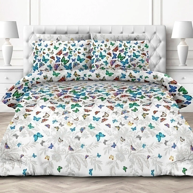 КПБ бязь Премиум ГОСТ "ХБК" 140г/м "Бергамо" р. Семейный арт. 15407-1