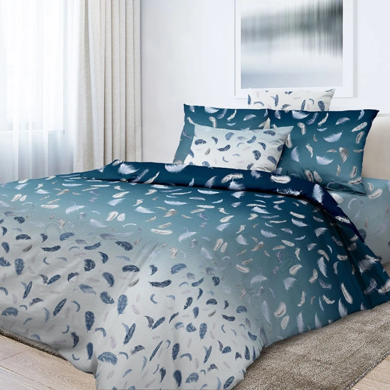 КПБ перкаль "ХБК" "Нежный сон" р. Семейный рис. 6705-1