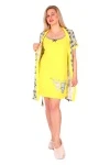 Комплект женский 3-142а (лимон)