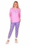 Пижама женская 1-120а (розовый)