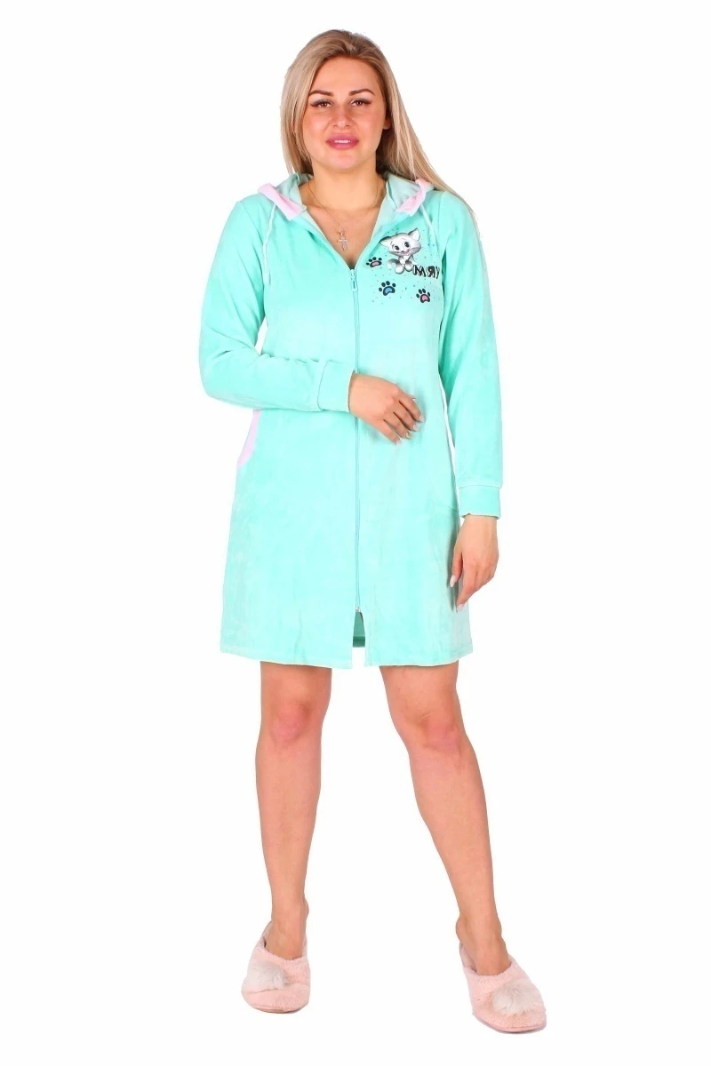 Халат женский 3-97 (ментол)