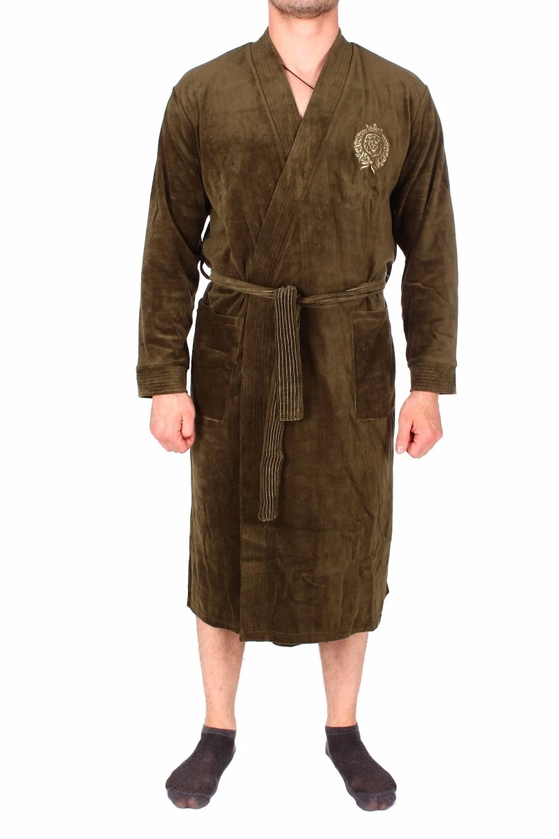 Халат мужской 9-119а (хаки)