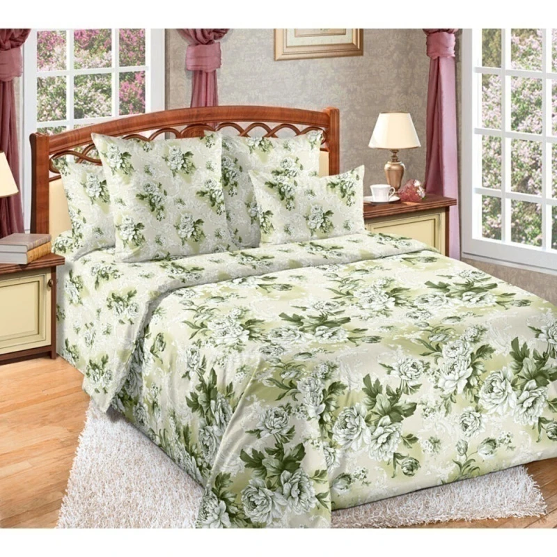 КПБ "ТД" Российский сатин "Белый сад 1" комп. р. 2.0 сп. арт. 196761