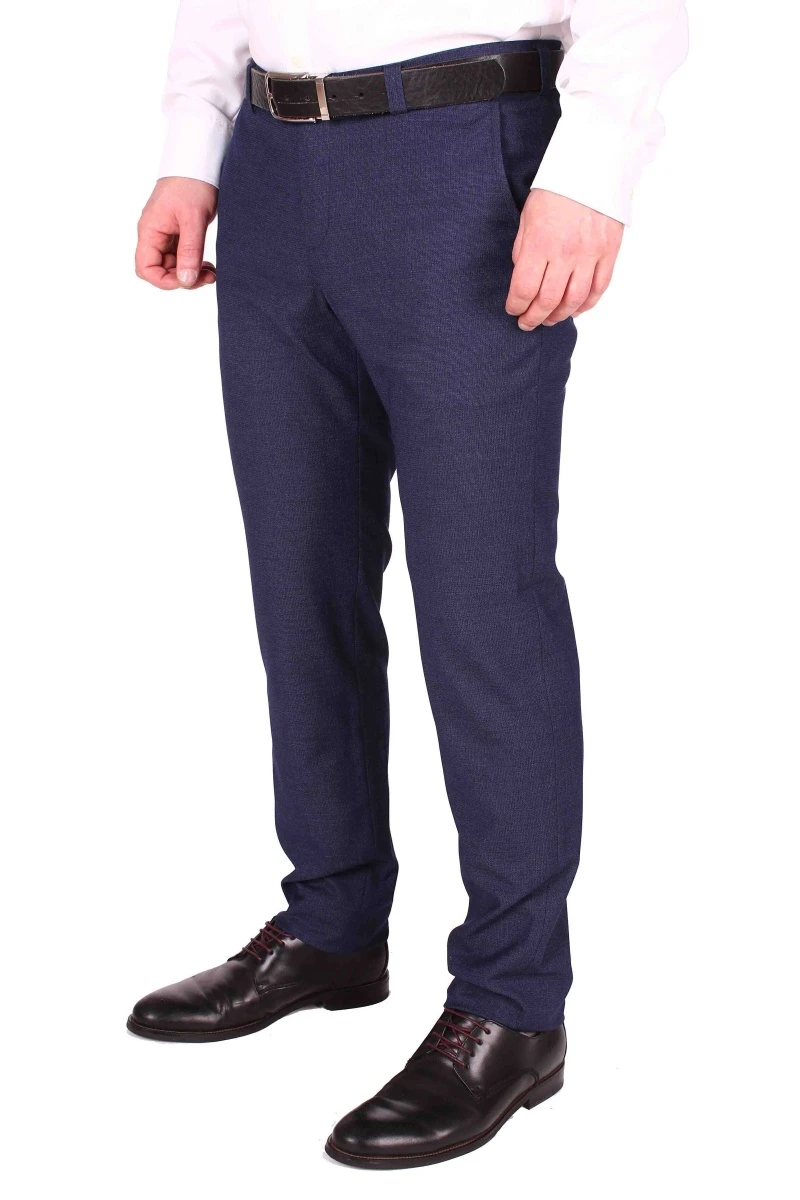 Брюки мужские Слим (без стрелок) 677