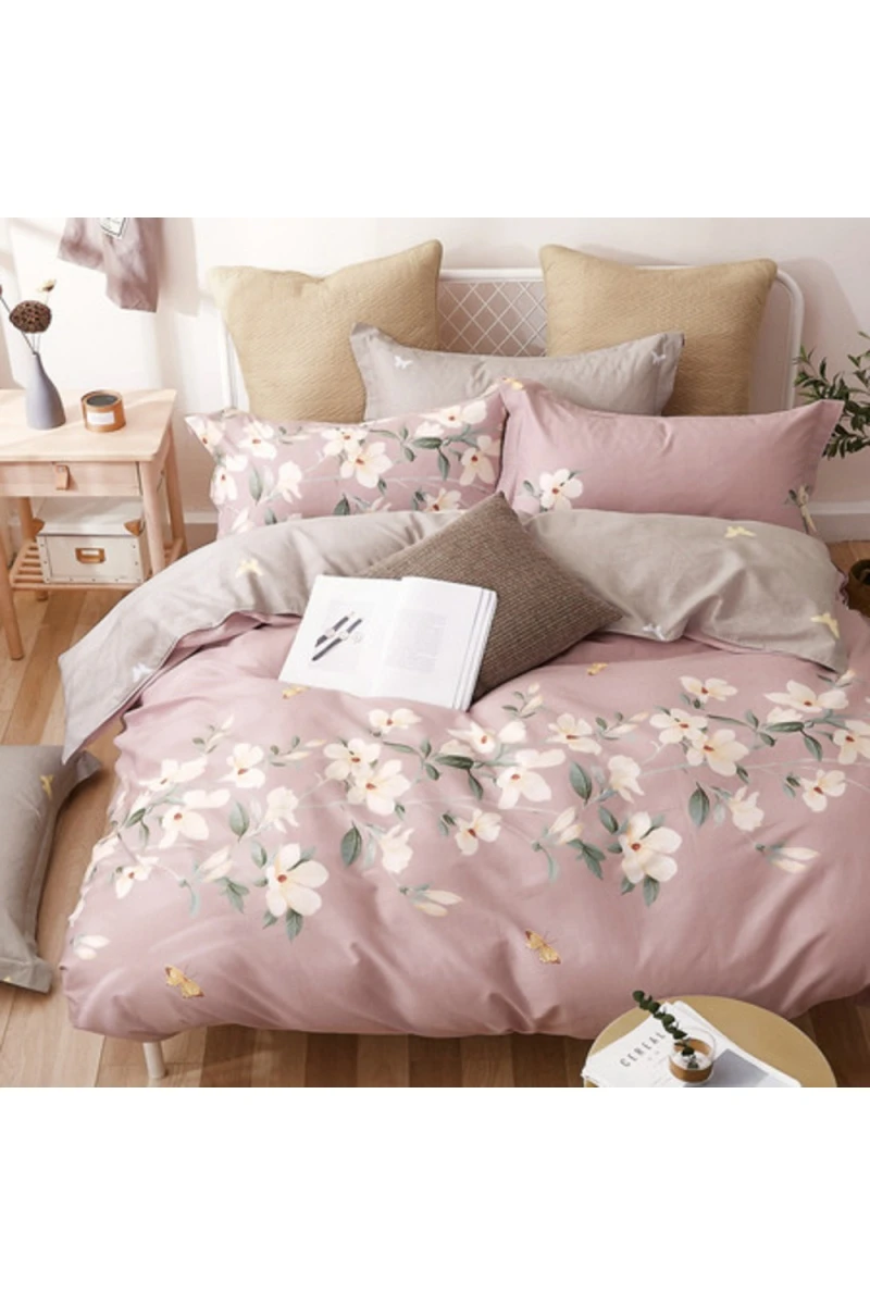 Пододеяльник "ПолиТекс" сатин "Цветочная россыпь" ком. арт. 2023H тип 1+тип 2