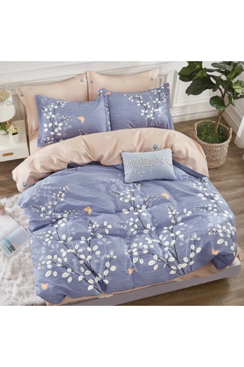 Простыня "ПолиТекс" сатин "Синева" арт. 2024H тип 1