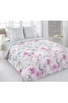 Пододеяльник "ТД" Российский сатин "Танец лебедей 4" арт. 206174 розовый тип 1 + тип 2