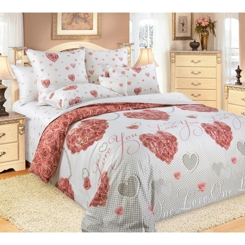 КПБ 4 "ТД" Российский сатин "Вечная любовь 5" комп. р. 2.0 сп. Евро арт. 201865