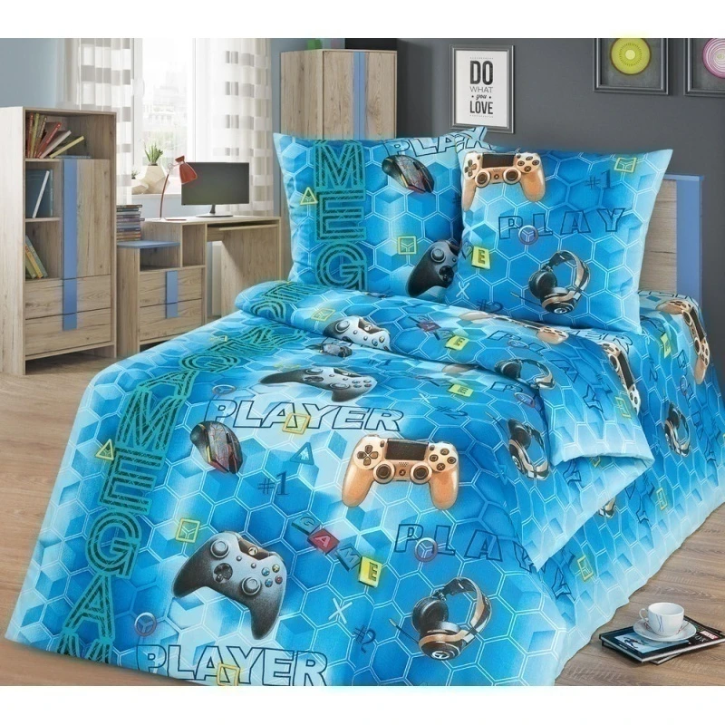 Постельное белье яселька "МИЛАН" бязь "Игра" арт. 11728/1