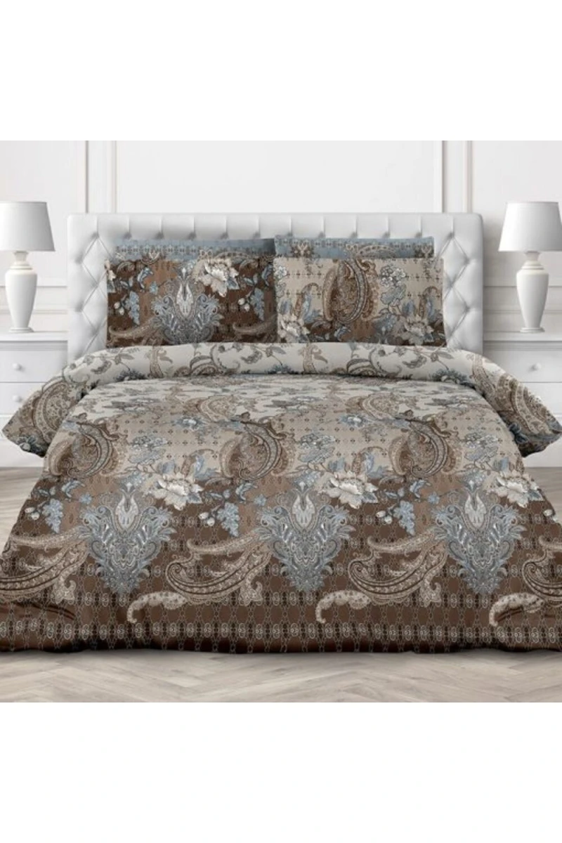 Простыня на резинке бязь Премиум ГОСТ "ХБК" 140г/м "Гуччи" 6615-1