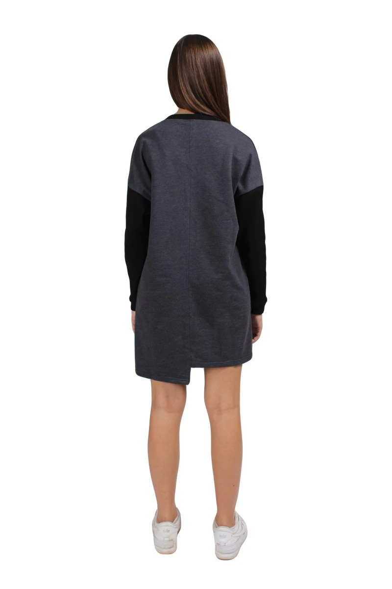 Платье П 783 (антрацит)