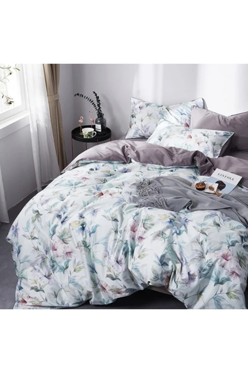 Простыня на резинке поплин "ПолиТекс" "Селеста" арт. 1836 тип 2