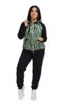 Костюм женский - Матрица - 387 - зеленый