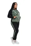 Костюм женский - Матрица - 387 - зеленый